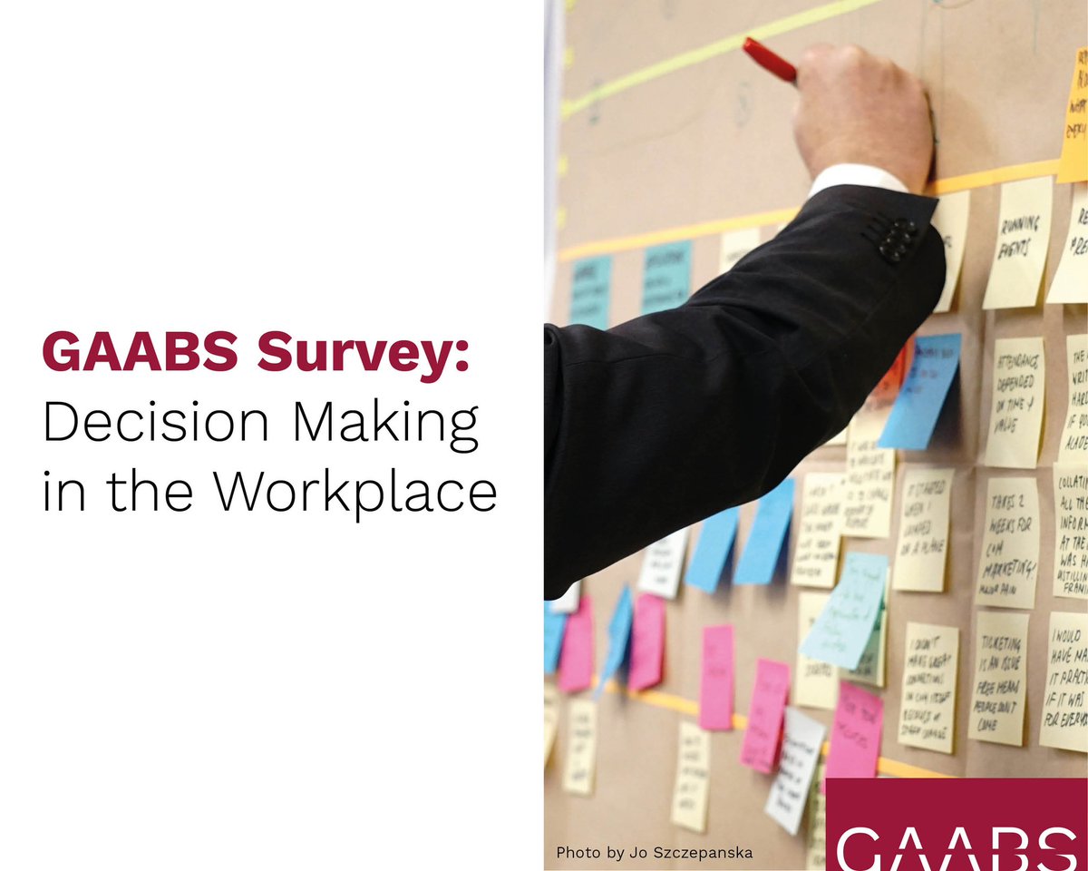 Are you a #workplace decision maker?  

Participate in our survey to help us find out more about people’s confidence, competence and approaches to #DecisionMaking in the workplace. 

Whatever your role/industry/seniority we want to hear from you! 

👉 forms.gle/6QHVSttvNmjgcY…