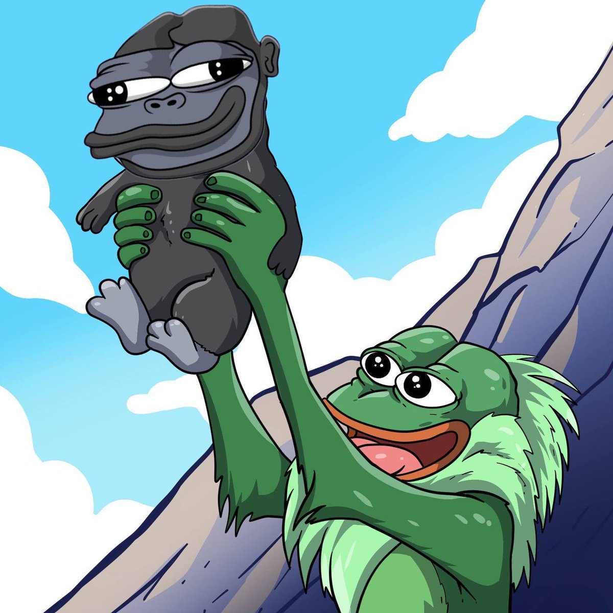 I aped a coin today.
If it sends, I'll be pumping myself to Coinbase.

Want to trade with us?
 
Buy some monke, jump in the TG, send the CA and we'll vote.

If any trade wins, monke is pumped.
We are stronger together.

Cool huh?
LFG.

#monke