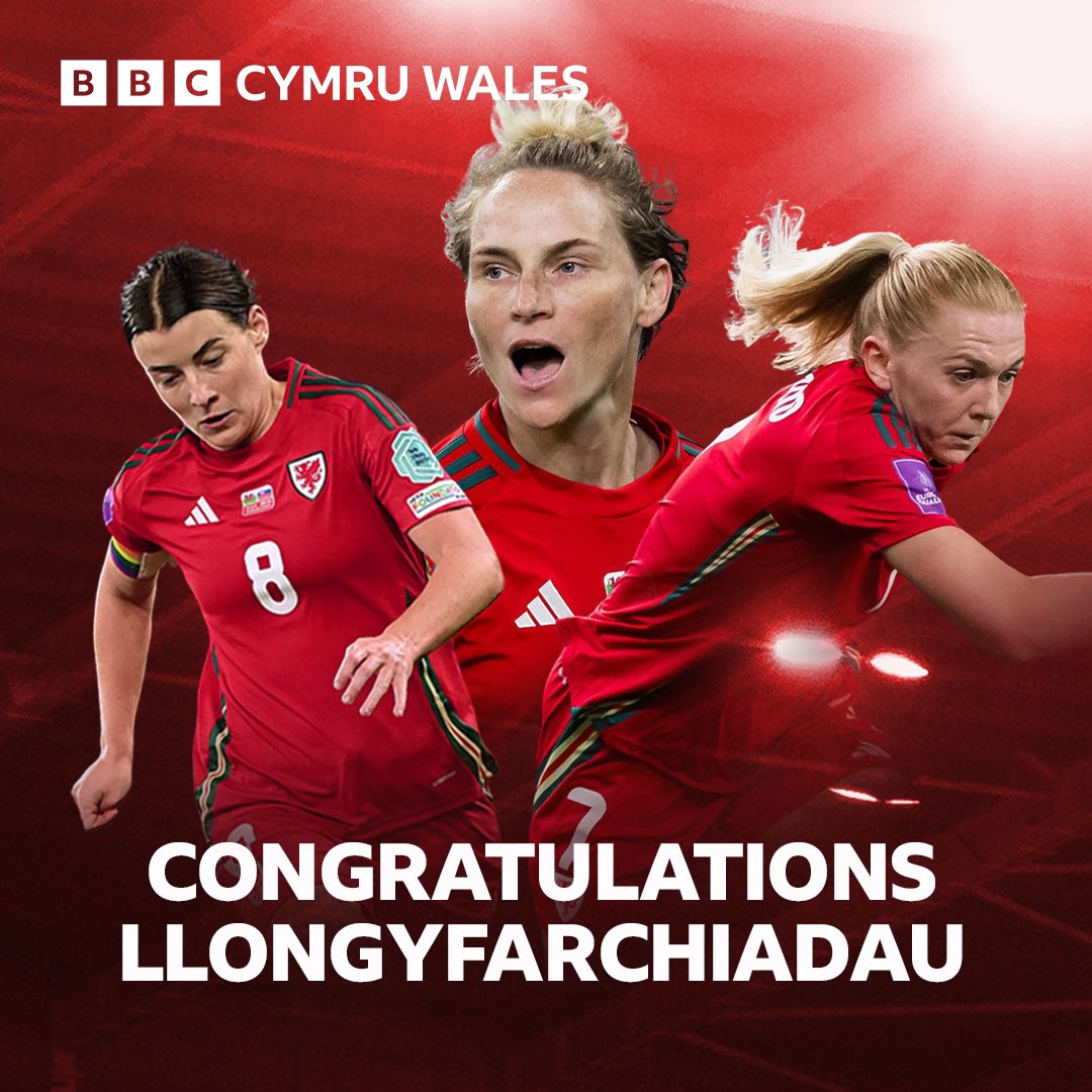 Wales have qualified for the Women’s Euro 2025 Championships in Switzerland!