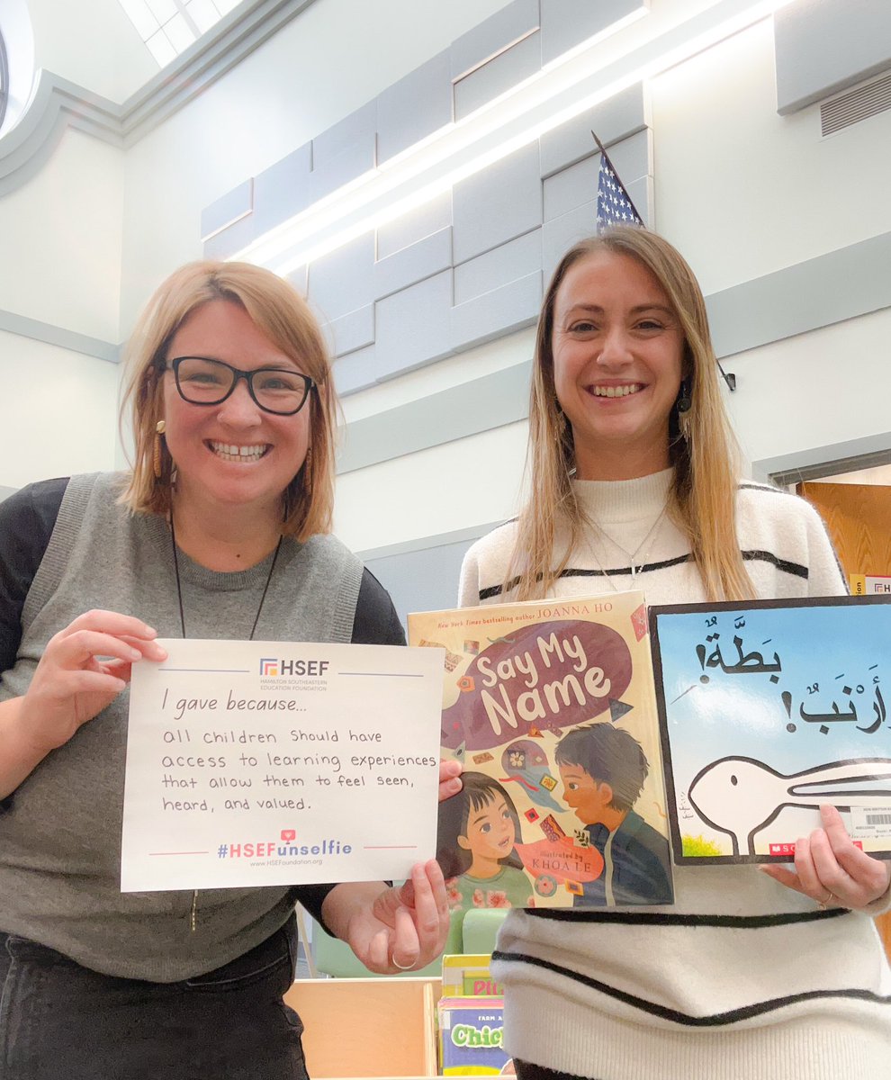 It’s Giving Tuesday! Thankful for the <a href="/hsefoundation/">Hamilton Southeastern Education Foundation</a> and all of the opportunities they have provided for children! We gave because all children should have access to learning experiences that allow them to be seen, heard, and valued. <a href="/hsefoundation/">Hamilton Southeastern Education Foundation</a> <a href="/NBEbulldogs/">New Britton Elem.</a> #HSEFunselfie