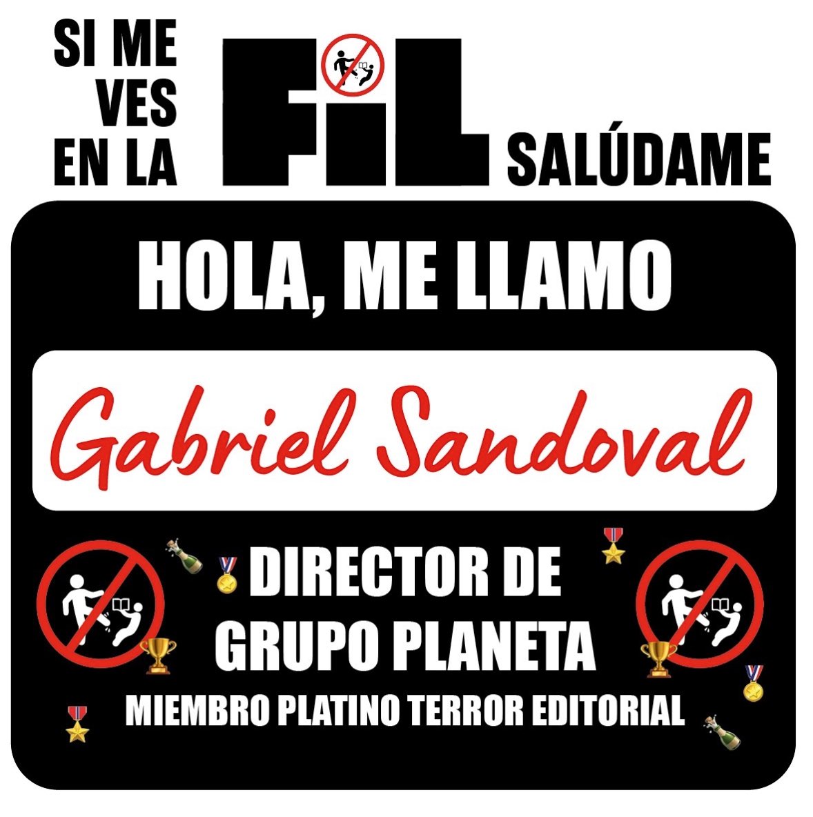 terroreditorial's tweet photo. Los pasillos de la FIL están llenos de los miembros platino de Terror Editorial. Y como estamos cansados de que sus empresas los encubran, aquí te los presentamos. Hoy Gabriel Sandoval director editorial de Grupo Planeta México denunciado en #metoo
Sin nosotros no hay FIL 🔥🤜🤛 https://t.co/oNhUHJ4QjJ