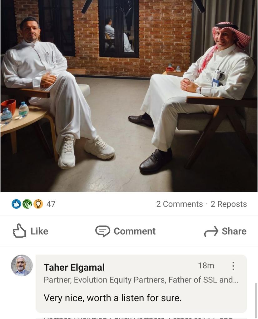 إشادة البروفيسور طاهر الجمل بپودكاست #پرايم هي وسام كبير ومصدر اعتزاز وحبور!

لمعرفة المزيد عن بروفيسور طاهر:
en.m.wikipedia.org/wiki/Taher_Elg…

پودكاست #پرايم:
youtube.com/@primepodcast-…