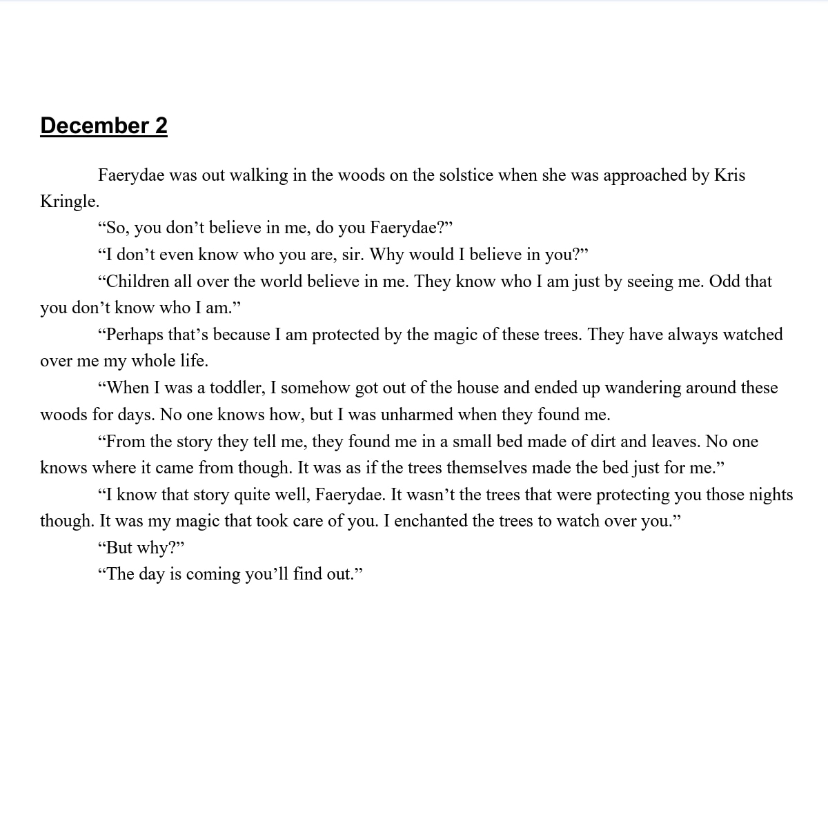 ericjv74's tweet image. #christmasstory #writersoftwitter #Christmas2024 #santa #ChristmasMagic #christmaswriting