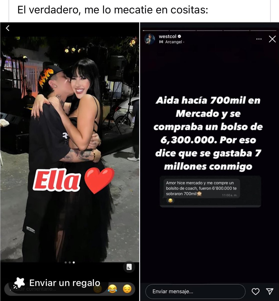 Rr12Y's tweet photo. JAJAJAJA descaradita https://t.co/Uy2VZXo4Ax