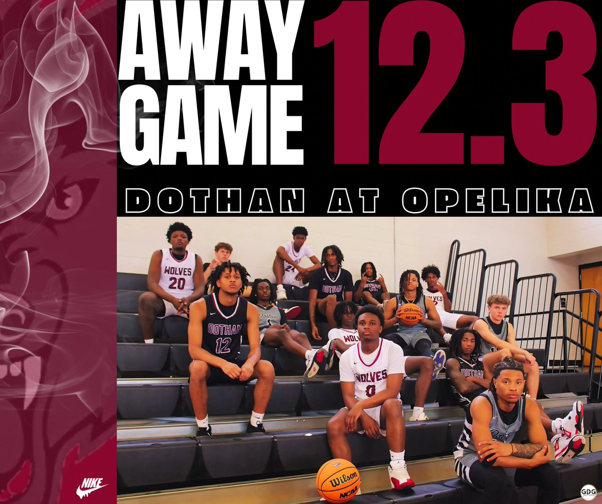 Dwolves_hoops's tweet image. 🏀🚨GAMEDAY🚨🏀
🆚 Opelika
⏰ 4:30, 6:00, 7:15
📍 Opelika High School
📺 NFHS
🎟️ gofan.co/event/2370394?…