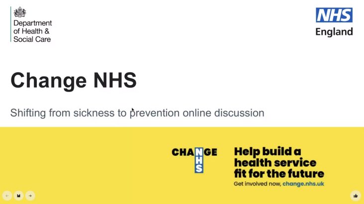 Matt Harrison (@mattharrisonuk) on Twitter photo Privileged today - being a panellist to support our NHS develop over the next 10 years. Proud to use examples of best practice from <a href="/NHSHomerton/">HHFT</a> <a href="/RichmondroadMC/">RichmondRoadMC</a> <a href="/thecsp/">Chartered Society of Physiotherapy (CSP)</a>
Great to have open discussions regarding the challenge to radically change to from Sickness to Prevention Privileged today - being a panellist to support our NHS develop over the next 10 years. Proud to use examples of best practice from <a href="/NHSHomerton/">HHFT</a> <a href="/RichmondroadMC/">RichmondRoadMC</a> <a href="/thecsp/">Chartered Society of Physiotherapy (CSP)</a>
Great to have open discussions regarding the challenge to radically change to from Sickness to Prevention