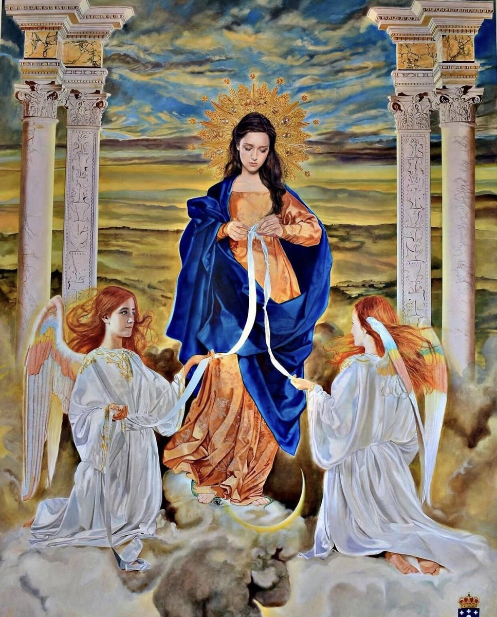 Happy Feast of the Immaculate Conception from The Hank Center!! 
Our Lady, Undoer of Knots is one of our favorites here at the Hank Center. If you have a knot to untie this time of year, know that we are praying with you here.