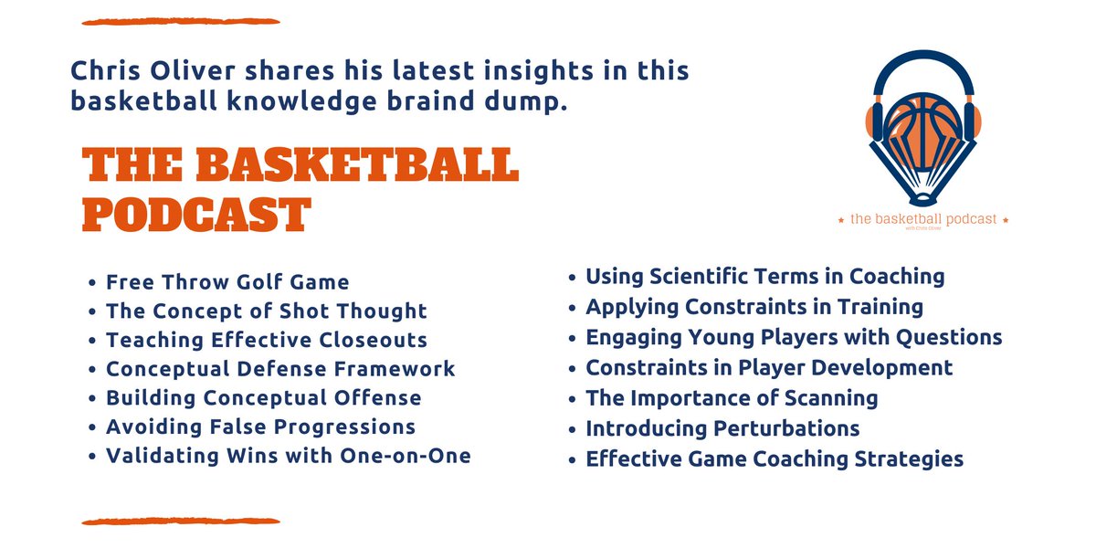 BBallImmersion's tweet image. It's back!! 

A little something for everyone and coaches of all levels this week. Tune in to #TheBasketballPodcast tomorrow for another #BrainDump with Chris!!