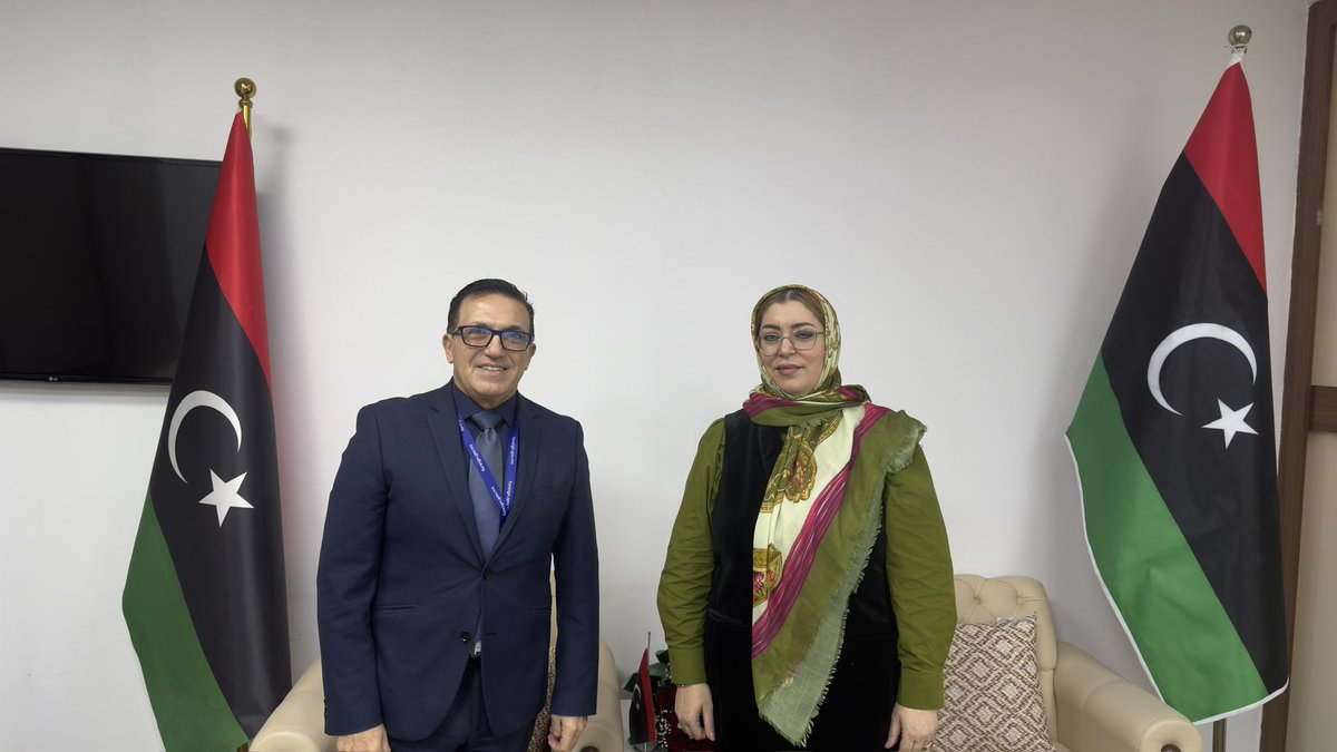 Today, I had the opportunity to meet with the Minister for Women Affairs H.E. Dr. Houria Al-Tarmal. I reiterated Malta's support for the Minister's work to empower women to have a stronger role in politics and business. <a href="/DeputyPMIanBorg/">Ian Borg</a> <a href="/MaltaGov/">Government of Malta 🇲🇹</a>