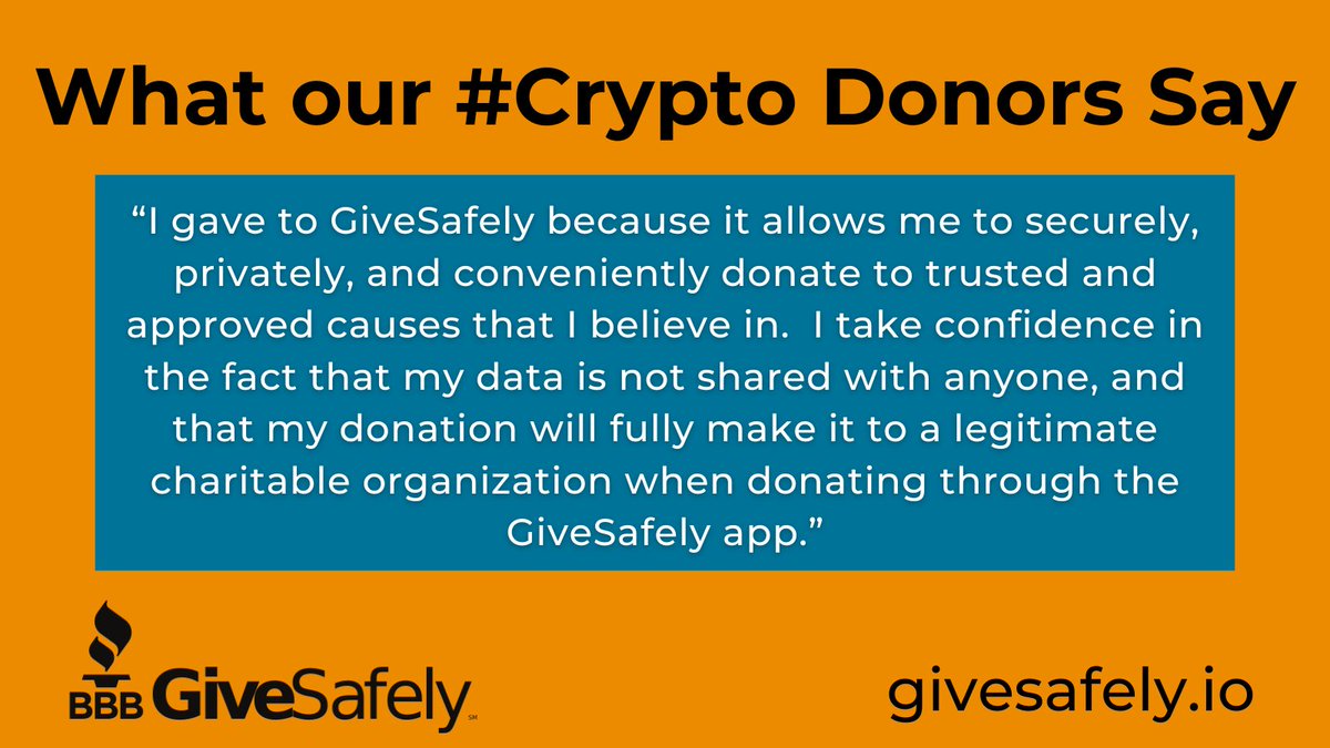 GiveSafely.io tweet media
