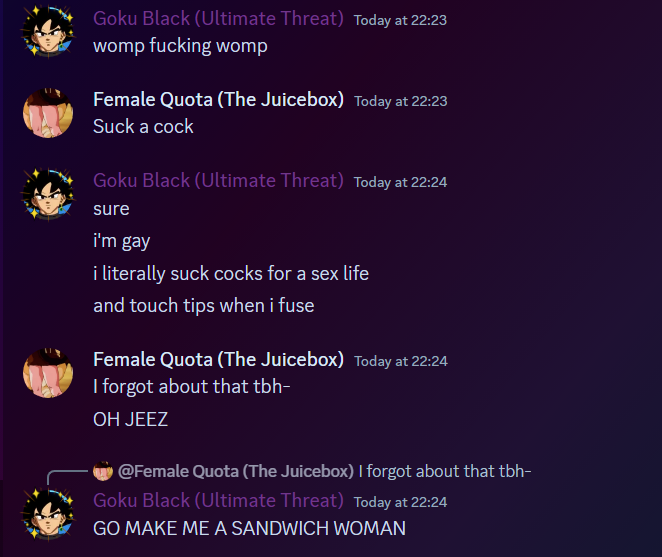 BudgetFriends's tweet photo. nothing wrong, just a casual talk in the server https://t.co/h3HShBWWQA