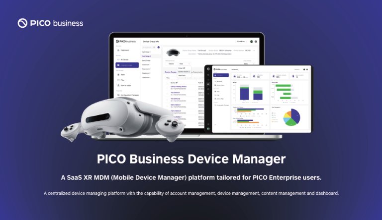 LAVNCHCODE's tweet image. PICO has launched the PICO Business Device Manager, an XR Mobile Device Management (MDM) platform designed for enterprise users. Streamline device deployment and maintenance, boosting business efficiency. Learn more, #AVtweeps: lavnch.com/lavnchcode/pic…. @PICOXR