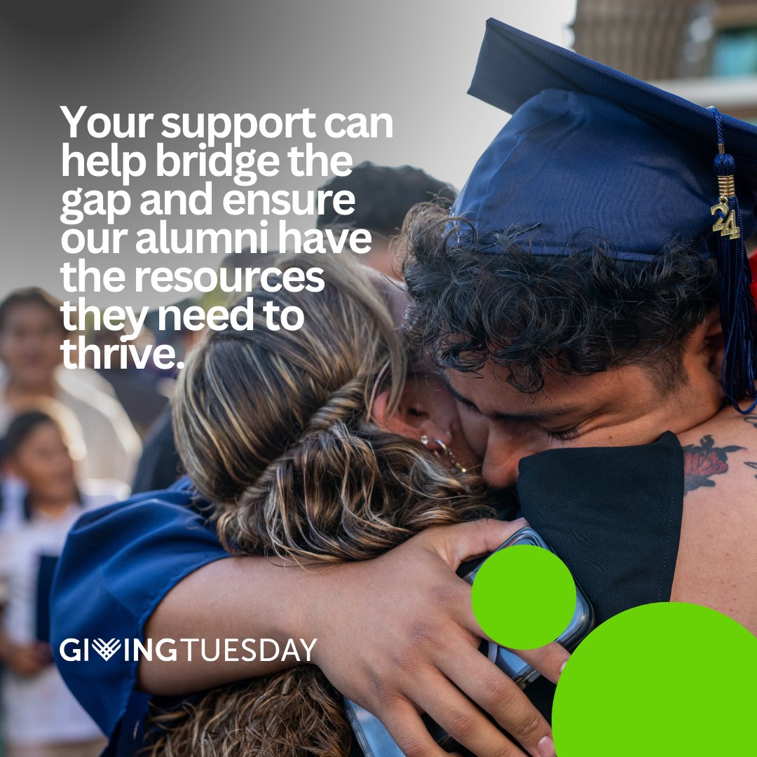 Today, we’re celebrating the spirit of giving and the incredible potential of our Green Dot alumni! 🎓💚

This #GivingTuesday, you can be a part of their success story! 💖✨

👉 Ready to make a difference? Donate: opportunityfund.funraise.org