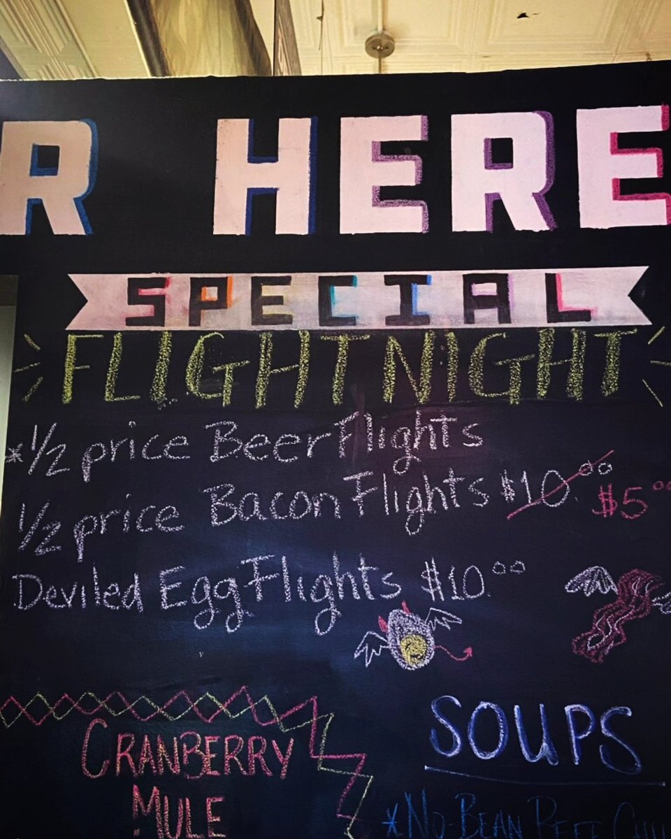 Bestbrewdeli's tweet photo. It's everyone's new favorite night of the week #FlightNight!!! We are back at it with deviled #EggFlights half priced #BaconFlights and, of course, #BeerFlights! Come see what the crew has whipped up for you. Tuesday nights only 5-830pm https://t.co/wwiW0LJnwW