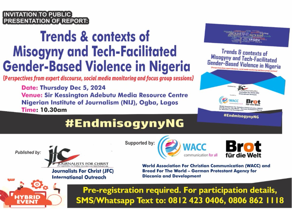 #EndMisogynyNG <a href="/waccglobal/">waccglobal</a> <a href="/BROT_furdiewelt/">Brot für die Welt</a>