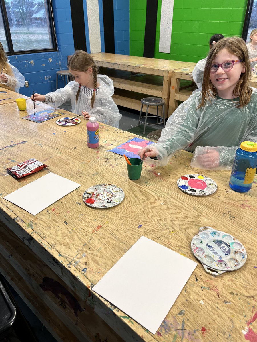 BGCBooneCounty's tweet image. Abstract painting fun!
#INkids