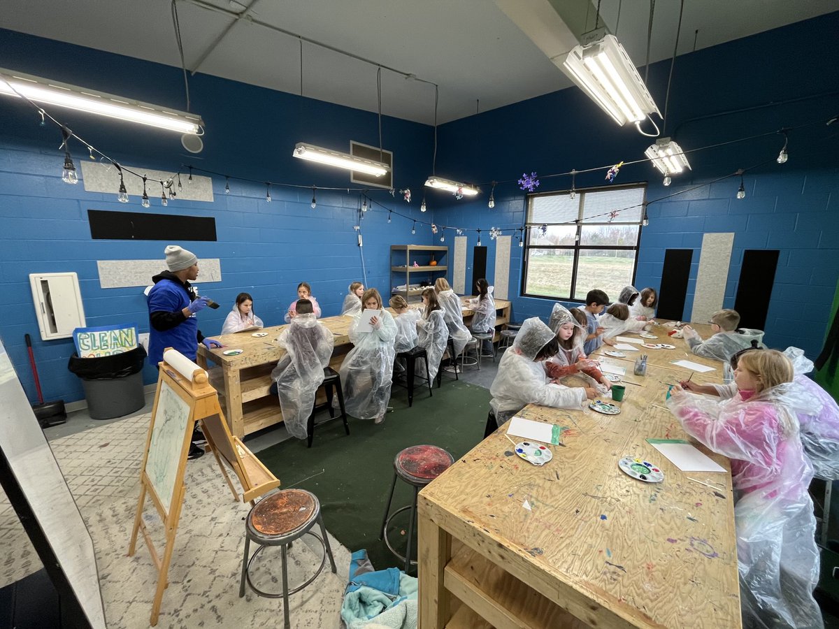 BGCBooneCounty's tweet image. Abstract painting fun!
#INkids