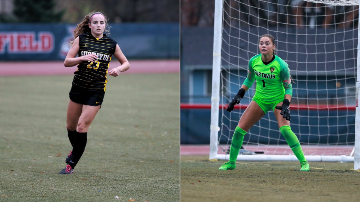 GustieAthletics's tweet photo. Congratulations to @GustieWSoccer's Cambelle Waldspurger and Katelyn Olson for earning @UnitedCoaches All-Region honors for the first time in their careers! Both were named to the Fourth Team.

Release: https://t.co/wPi46iEt1N

#GoGusties | #d3soc https://t.co/zrj7UjN6Qd