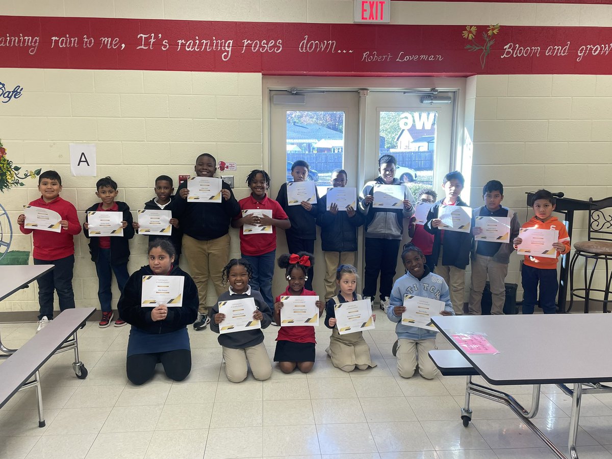Today we celebrated our students with  PERFECT Attendance! They enjoyed their own Ice Cream Sundae Party! These scholars have been present 100% of the school year!  🥳🏆 <a href="/jocie_smiles/">Rocket father</a> <a href="/ChontelBri30557/">ChontelBridgeman</a> <a href="/suptking/">Marlon D. King</a> <a href="/JMCSchools/">Jackson-Madison County Schools</a> #BestInTN #AttendanceMatters