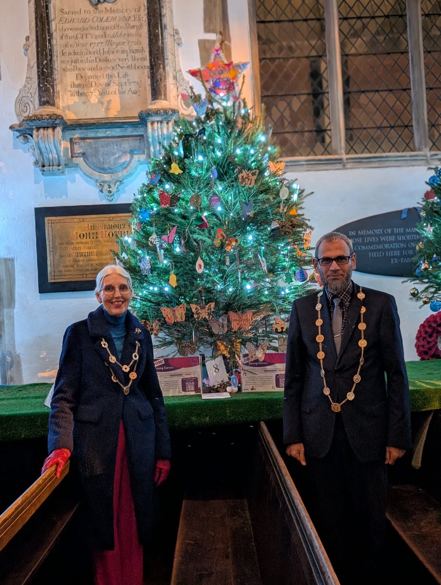 Christmas Tree Festival at St Peter Mancroft Church, 4th to 11th December 2024.