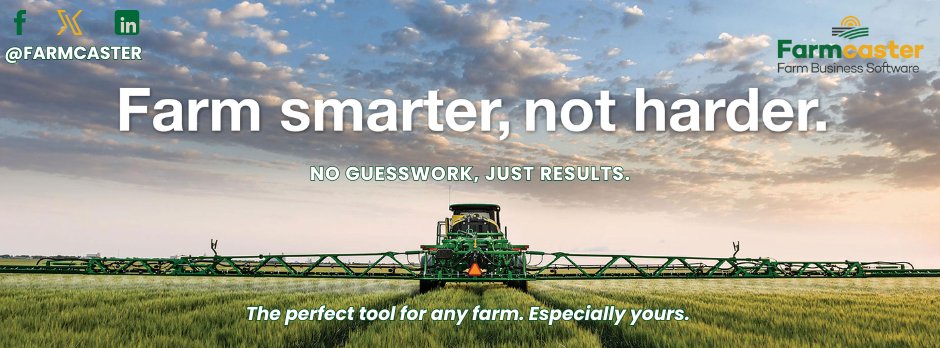 Backswath's tweet photo. Heading to Drumheller? Don’t miss Terry Betker speaking this Wednesday at the Make Crop Marketing Cool Conference and sharing his expertise on strategic farm management! 🚜🌻

Bonus for attendees: Enter for a chance to win a 1-year subscription to @FarmCaster 🖊️💻

#CropMarketing https://t.co/GjbKrysyf5