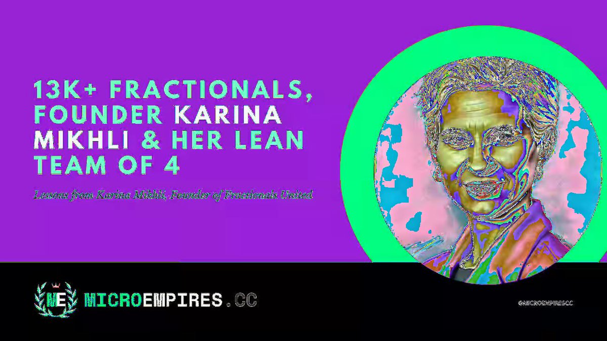 This micropreneur built a community of 13,000+ leaders—with just 4 part-time team members.

She expected steady growth.

What she found was a scalable system that balances simplicity, automation &amp; impact—helping micropreneurs build their own empires.

Here’s how she did it 🧵