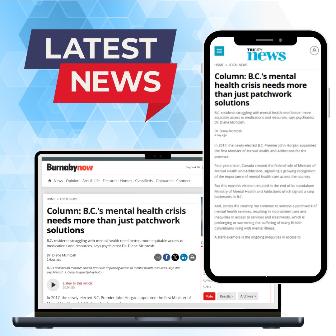 MoodDisordersCa's tweet image. Ministers of Health and Mental Health and Addictions need to take immediate action to improve access to psychiatric medications across the country, so we can eliminate the gaps that prevent equitable care.

Read the news here: AccessToMedication.mdsc.ca

#SystemBroken #MentalHealth