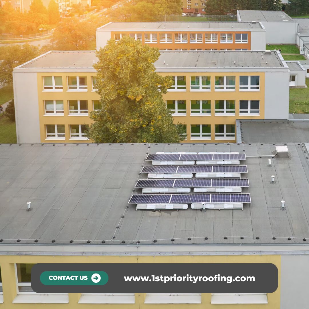1PriorityRoof's tweet photo. Elevate your business with 1st Priority Roofing! From expert commercial roof installations to reliable repairs and replacements, we’re committed to outstanding workmanship and your satisfaction every step of the way. Your property is our priority!

#1stpriorityroofing https://t.co/RdblEbzGAP
