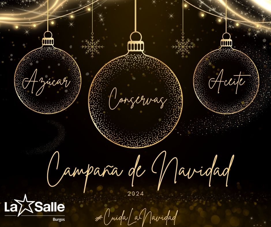 CAMPAÑA DE NAVIDAD 2024 - Como cada año en #Adviento, desde el colegio colaboramos con el banco de alimentos de Burgos. Este año nos han pedido tres productos muy concretos: azúcar, conservas y aceite.
¡Muchas gracias!
Este Adviento... #CuidaLaNavidad
#TiempoDeCuidarTiempoDeCrear