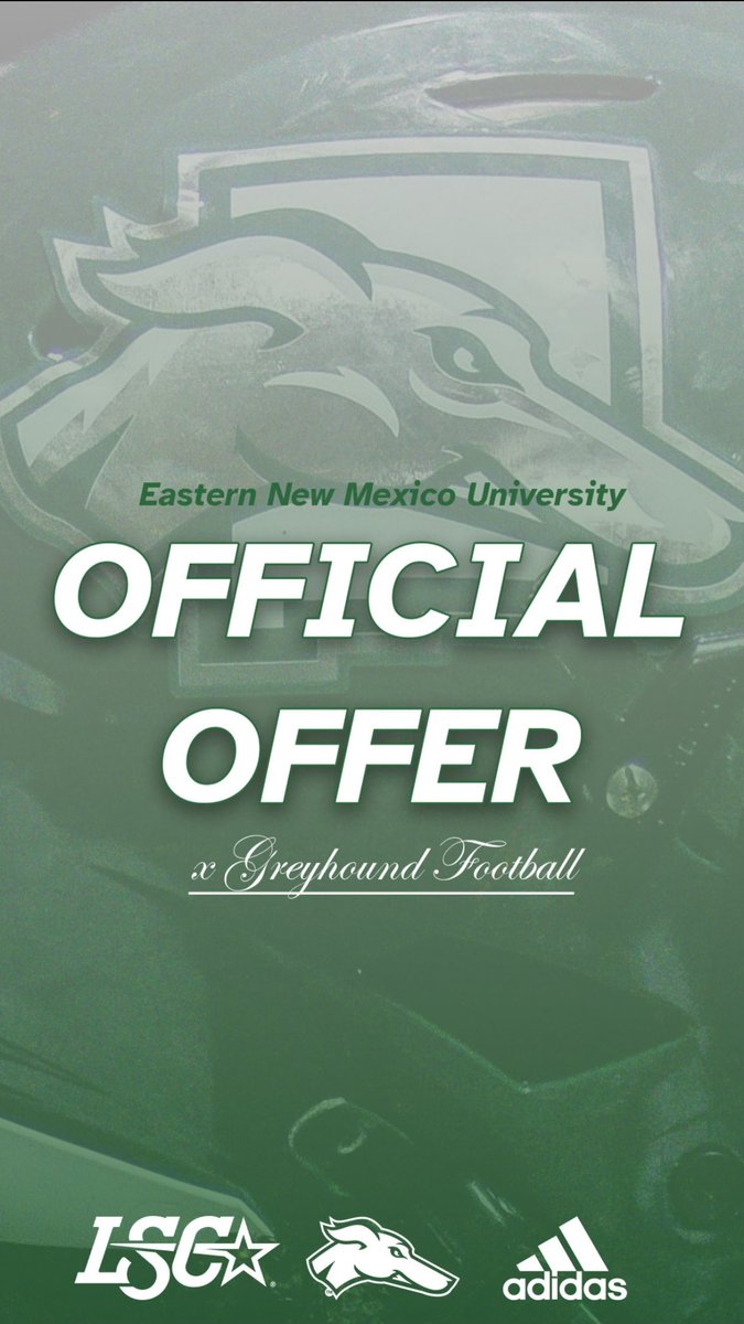 Proud to receive my first offer from ENMU 🐺#AGTG🙏🏿 <a href="/DBCoachWilliams/">Jamarkese Williams</a> <a href="/CoachPomfret/">Mike Pomfret</a> <a href="/KarenWagnerHSFB/">Wagner T-Bird Football</a> <a href="/CoachStarin/">Coach Starin</a>
