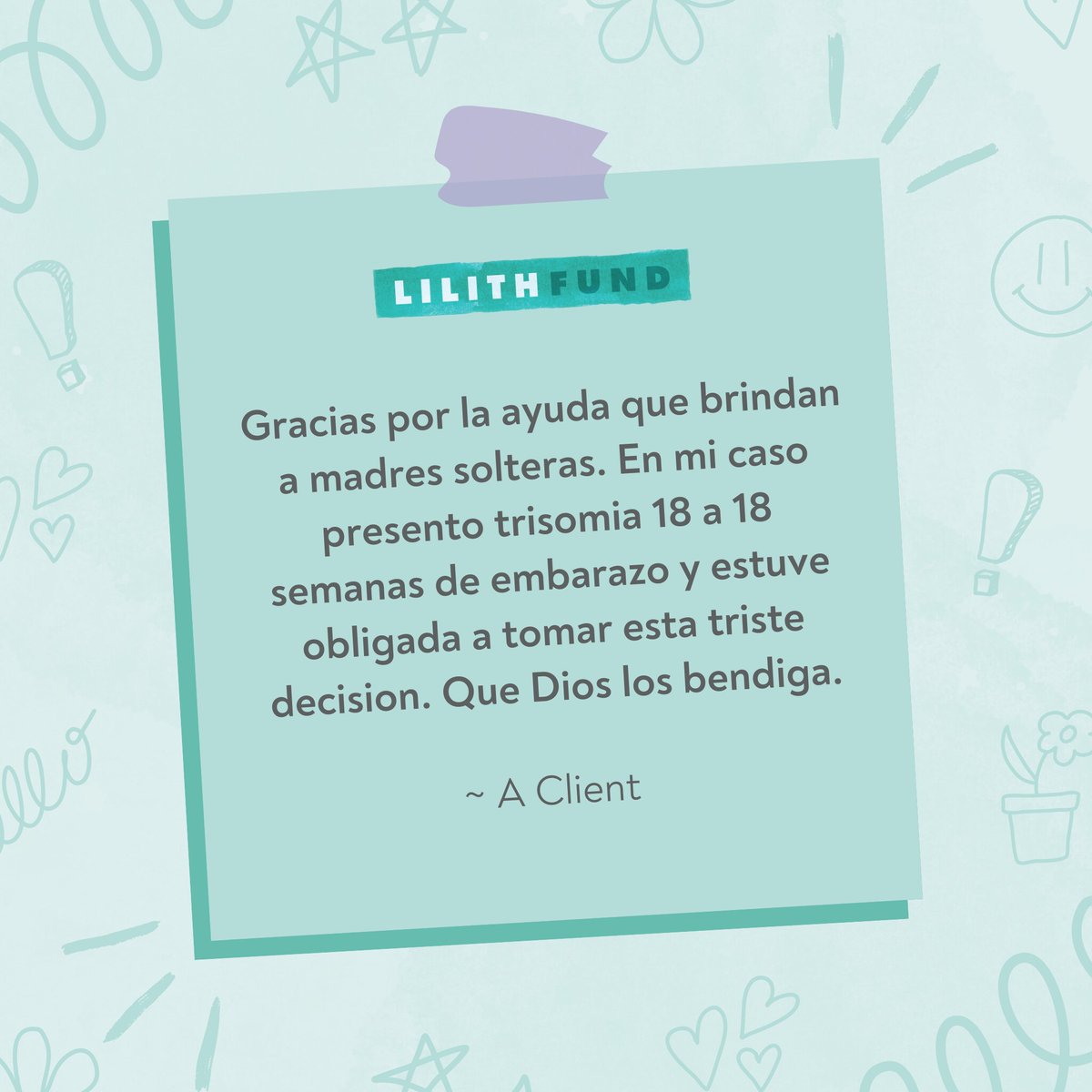 lilithfund's tweet photo. Aquí les compartimos algunas notas de agradecimiento de nuestres clientes 🩵

El apoyo de nuestres donadores hace una gran diferencia! Si gustas ayudar nuestres clientes visita https://t.co/KMlgpCXs49 ✨

📲 Para recibir apoyo, visita https://t.co/tMJ2snUfEh🔗

#aborto #texas https://t.co/7P84P9nYft