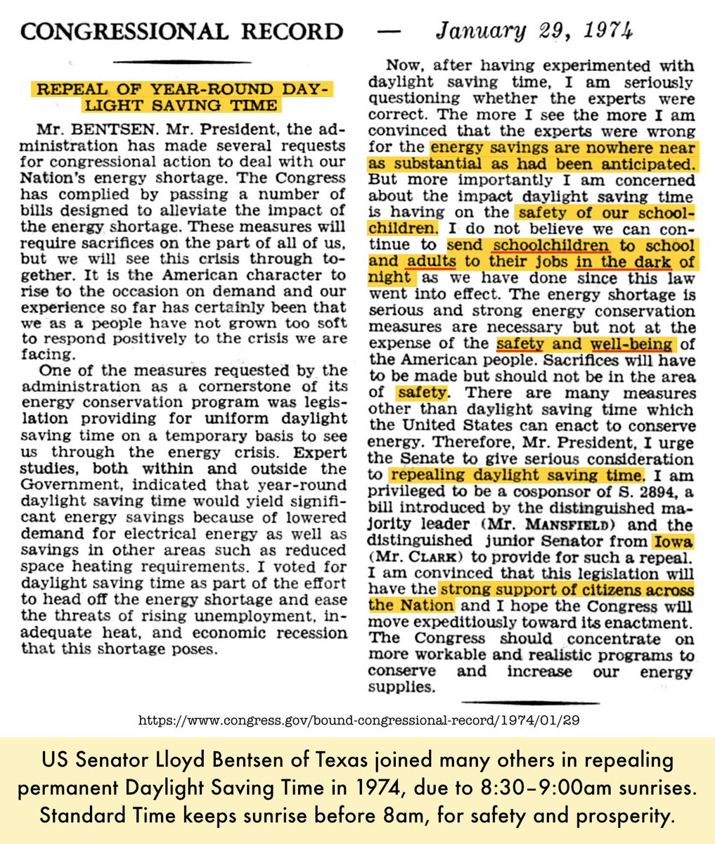 Save Standard Time (@savestandard) on Twitter photo Texas: New: SB 516 seeks illegal, unsafe, permanent Daylight Saving Time. Filed by Senator Mayes Middleton (R-Galveston) <a href="/mayes_middleton/">Mayes Middleton</a>, who previously sponsored bills seeking pDST and bills seeking legal, safe, permanent Standard Time. Permanent DST would put TX sunrise past Texas: New: SB 516 seeks illegal, unsafe, permanent Daylight Saving Time. Filed by Senator Mayes Middleton (R-Galveston) <a href="/mayes_middleton/">Mayes Middleton</a>, who previously sponsored bills seeking pDST and bills seeking legal, safe, permanent Standard Time. Permanent DST would put TX sunrise past