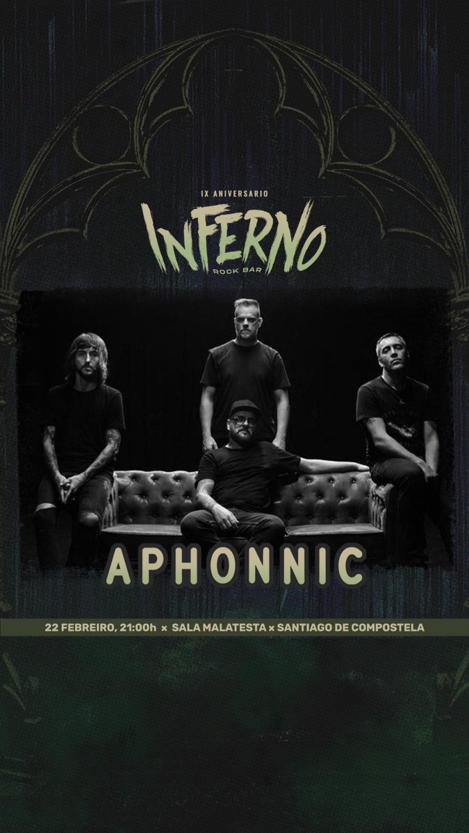 🗓️ Sábado 22 de Febrero
📍<a href="/SalaMalatesta/">Sala Malatesta</a> Santiago D.C
🎟️Entradas ya disponibles 👇🏻

masqueticket.com/entradas/ix-an…