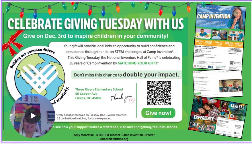Giving Tuesday! 🎄❤️