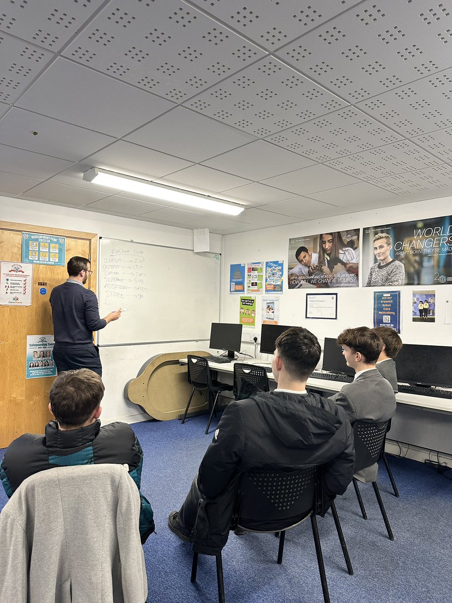 ygs_computing's tweet image. So proud of each and every pupil who stays behind to support their learning journey in computing. This group today are taking part in some last minute revision for their computer science mock exam tomorrow. A huge thank you to @CallumsClass for supporting them. Da iawn pawb 👏