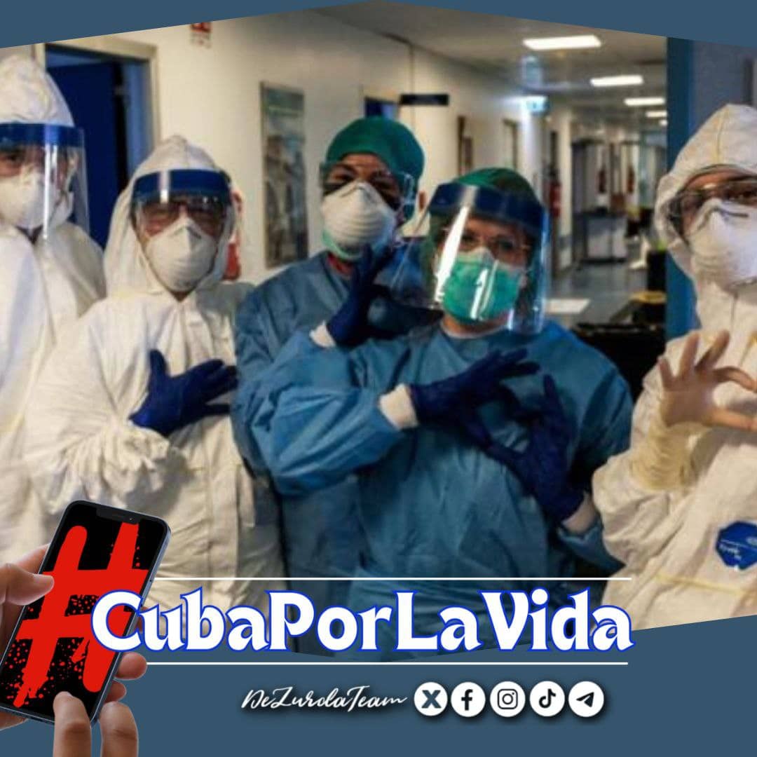El ejército de batas blancas cubano, altruistas y humanistas; en la primera línea de combate contra la #COVID19. #CubaPorLaVida #CubaCoopera 
<a href="/cubacooperaven/">Brigada Médica Cubana en Venezuela</a>
<a href="/MINSAPCuba/">Ministerio de Salud Pública de Cuba</a>