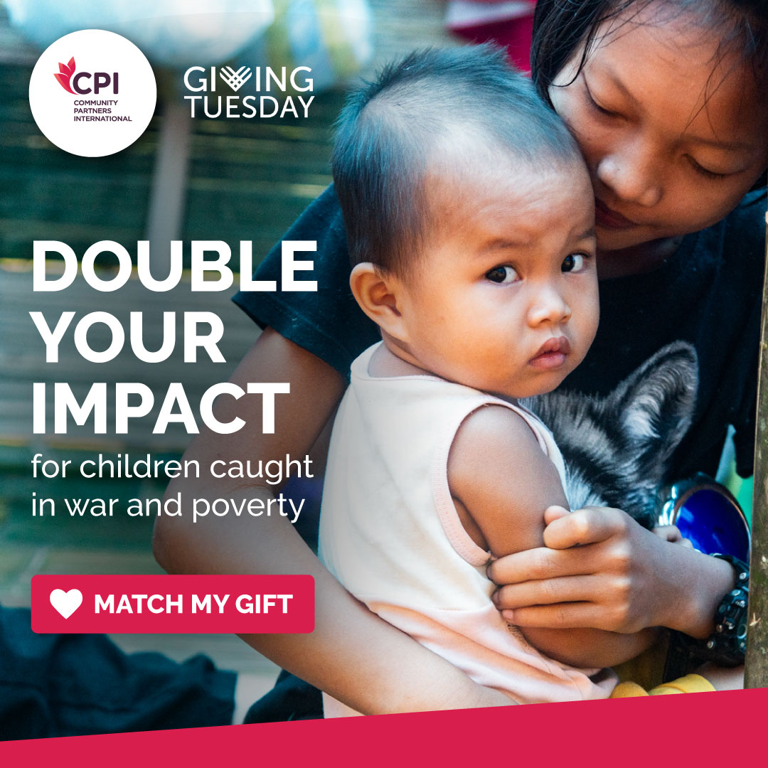 Our Board of Directors is matching gifts made to CPI today, #GivingTuesday, up to a total match fund of $10,000! Your gift will rush lifesaving assistance to war torn communities in Myanmar, and Rohingya refugees in Bangladesh.
Visit cpintl.org/giving-tuesday to secure your match.