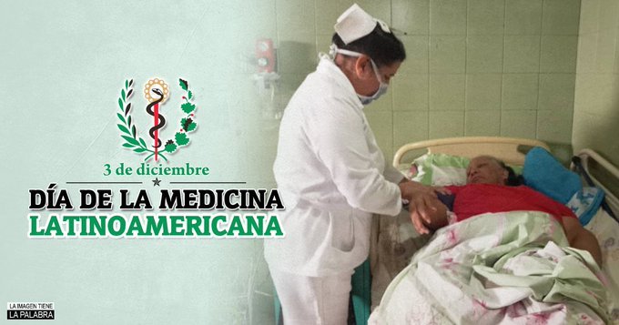 Hoy Día de la Medicina Latinoamericana, felicitamos a los profesionales de la salud de esta región, especialmente a los de mi país #Cuba, ejemplos de sacrificio, solidaridad e internacionalismo.
#CubaPorLaVida