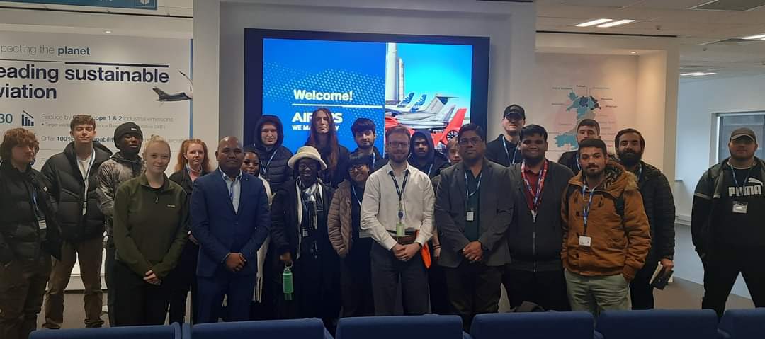 Our students have visited the Airbus wing manufacturing site at Broughton, Wales. They got to see a range of activities including seeing the wings loaded on to the Airbus Beluga
#industryvisits #universityofstaffordshire #Aeronautical #StaffsEngineering