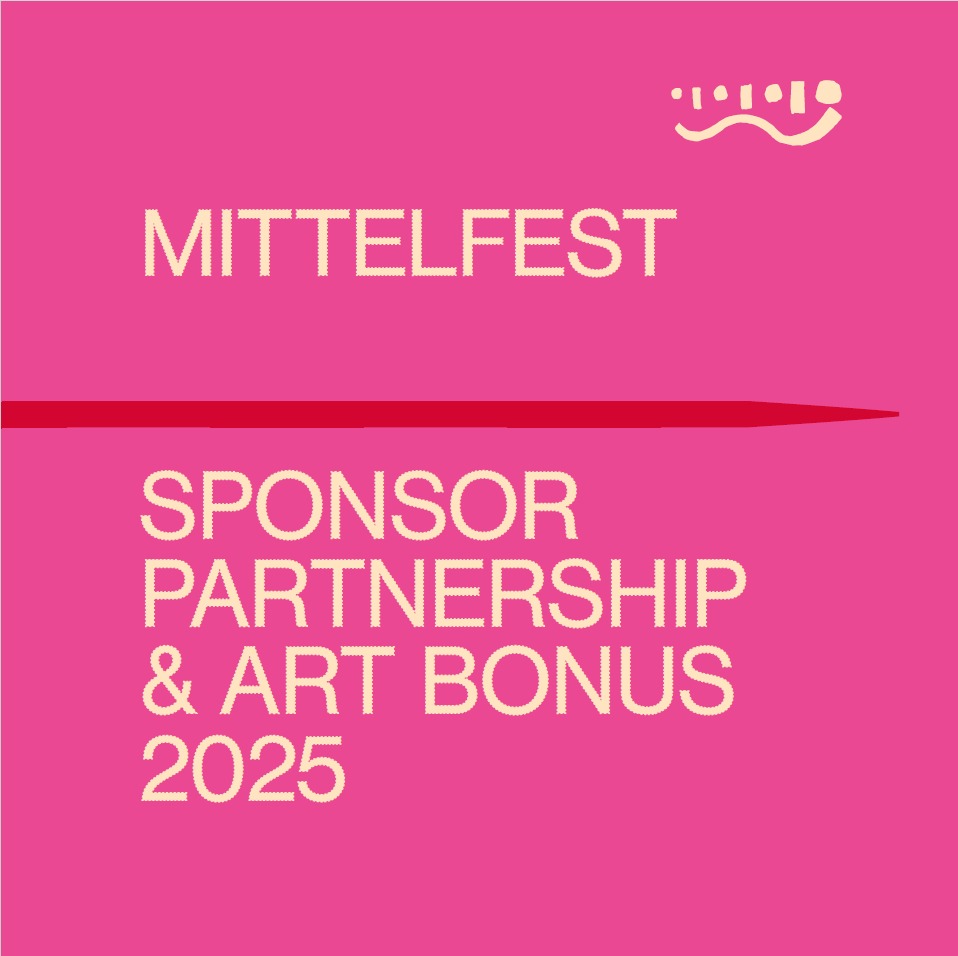 Scopri il Libretto Sponsor 2024: attività, opportunità e proposte per contribuire al futuro dell'arte e della cultura! 📖 Scarica qui 👉 bit.ly/41gzd95

#ArtBonus #mittelfest