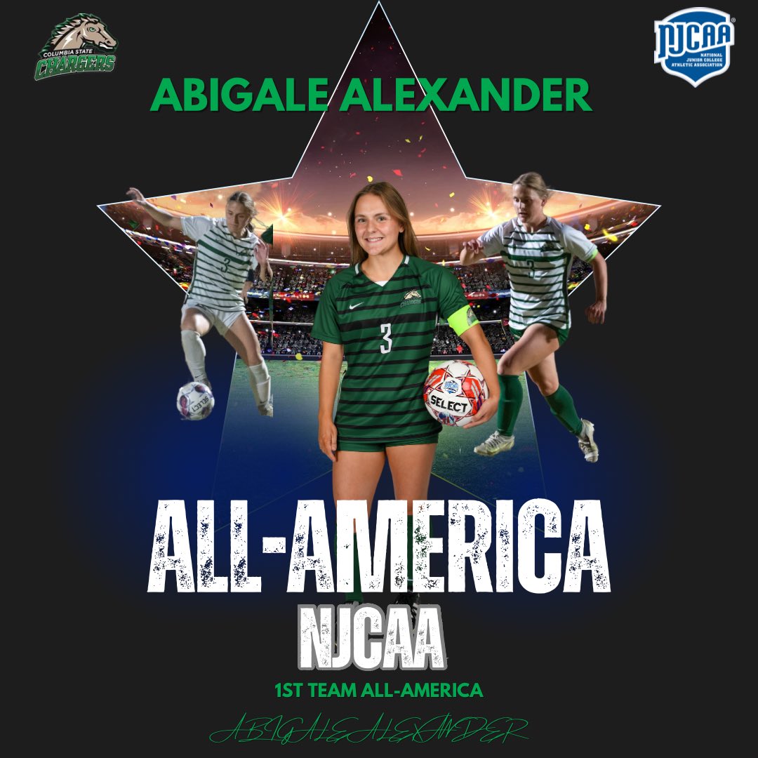 Congratulations to the Region 7 First EVER 1st Team All-America team member! Congratulations to our Abi!