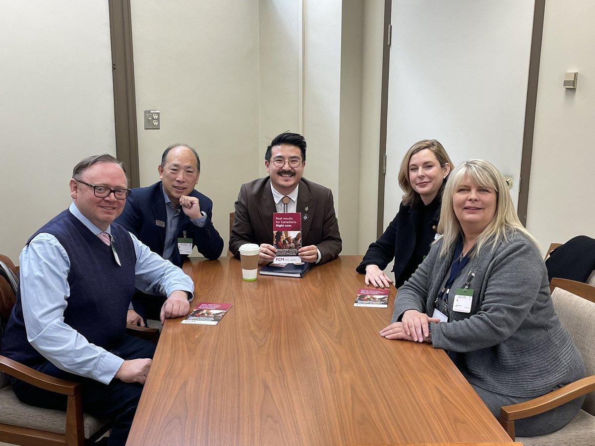 x - Robert Parks 🌻 (@robertparks247) on Twitter photo Thanks to <a href="/DesjarlaisBlake/">Blake Desjarlais</a> for meeting with <a href="/CathyHeron/">Cathy Heron (She/Her)</a>, <a href="/sjlhamilton/">Sarah Hamilton</a>, <a href="/reddeerlee/">Lawrence Lee</a>, and myself to discuss the future of munis in a productive meeting on behalf of <a href="/FCM_online/">Federation of Canadian Municipalities</a>.
We spend much of the time on housing affordability and public safety.
#ShPk #Strathco #YEG Thanks to <a href="/DesjarlaisBlake/">Blake Desjarlais</a> for meeting with <a href="/CathyHeron/">Cathy Heron (She/Her)</a>, <a href="/sjlhamilton/">Sarah Hamilton</a>, <a href="/reddeerlee/">Lawrence Lee</a>, and myself to discuss the future of munis in a productive meeting on behalf of <a href="/FCM_online/">Federation of Canadian Municipalities</a>.
We spend much of the time on housing affordability and public safety.
#ShPk #Strathco #YEG