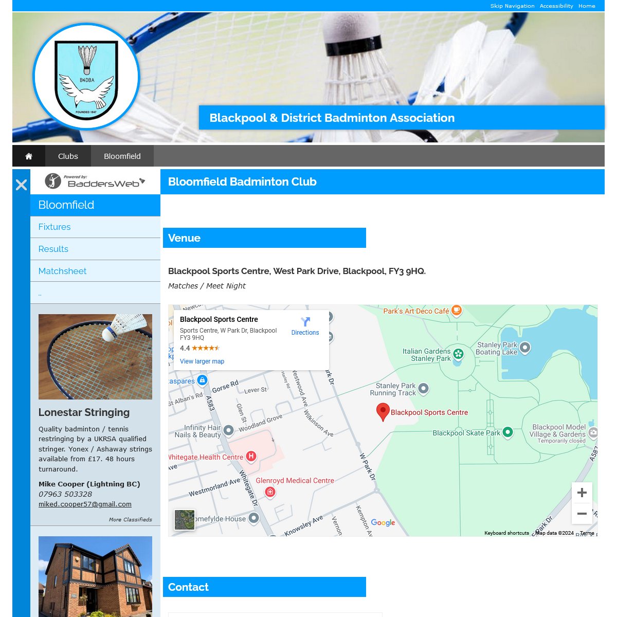 easierthanweb's tweet image. WEB DEVELOPMENT #BLACKPOOL

Dedicated badminton league management website template designed in collaboration with Blackpool &amp;amp; District Badminton Association.

Contact us to get your organisation working online.

#Anchorsholme #Bispham #Staining

easierthan.co.uk/website-design…