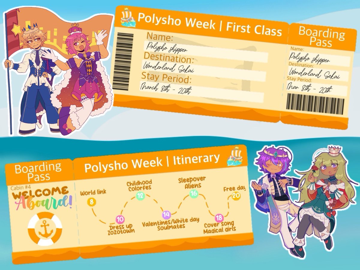 PolyshoWeek's tweet photo. WELCOME BACK TO POLYSHO WEEK!!! 🎡
This time the event will run from March 8th til March 20th!
#PolyshoWeek2025 https://t.co/Tq2r61qVDY