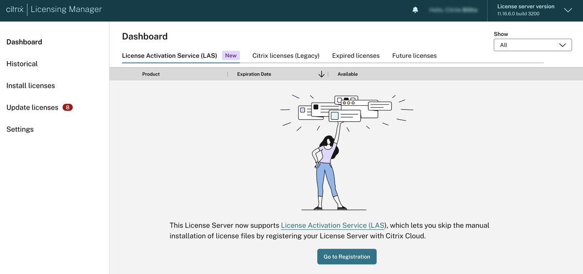 Citrix License Activation Service (LAS) is alternative to traditional Citrix legacy licensing docs.citrix.com/en-us/licensin… < no longer license files to generate; licenses activated automatically