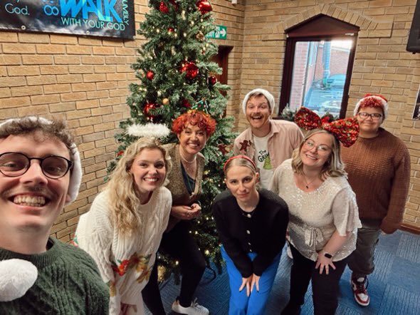 ProtonUK's tweet photo. Merry Christmas from the Proton &amp; Flourish team! We hope it’s been a wonderful 2024 &amp; we wish you all our best for 2025! 🌲😁 https://t.co/9BOesbHhVt