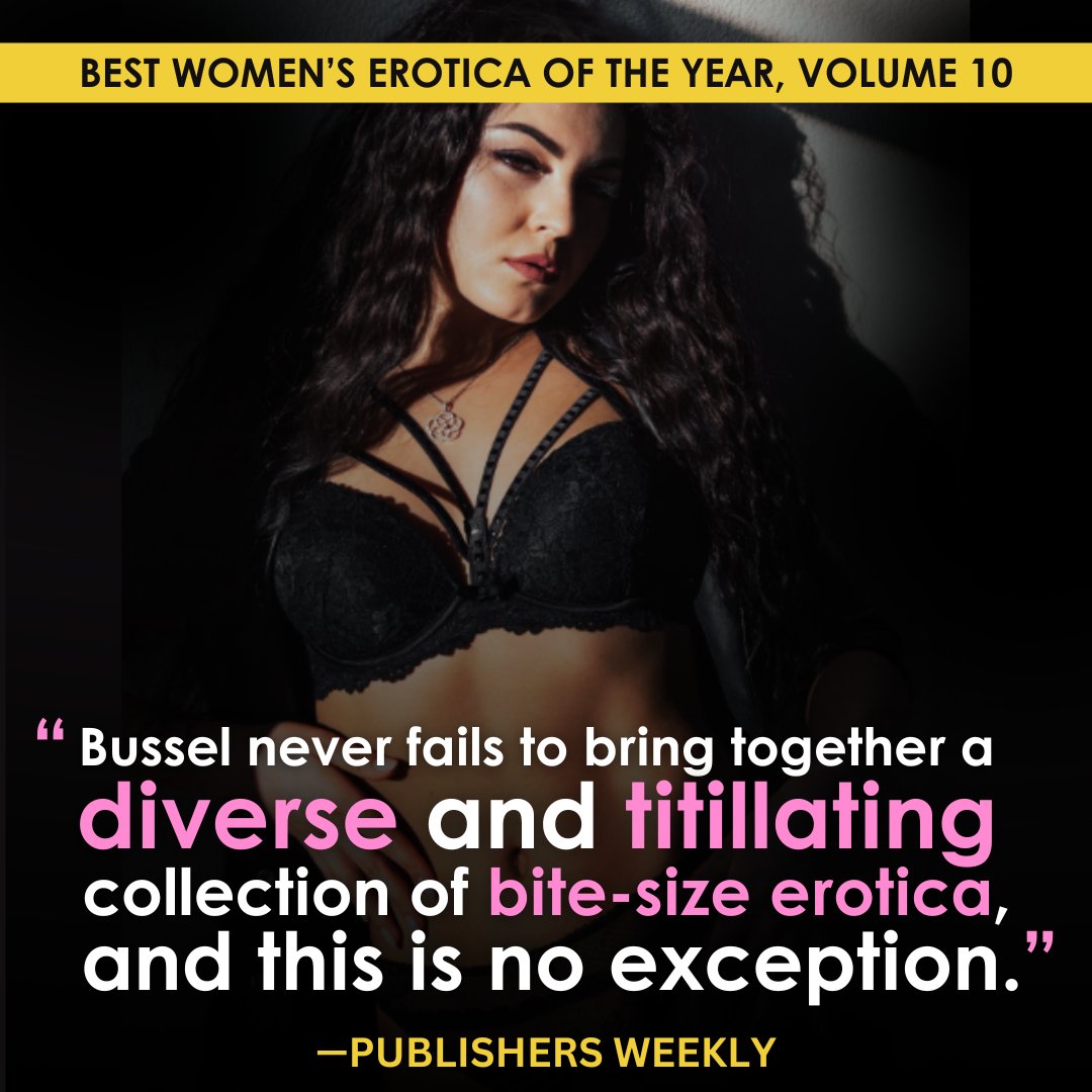 Cleis Press (@cleispress) on Twitter photo Happy Pub Day to editor <a href="/raquelita/">@rachelkramerbussel on Threads and Bluesky</a> and all of the contributors of <a href="/BWEoftheyear/">Best Women's Erotica of the Year</a> Volume 10!
amzn.to/3xZMlD3
#erotica #eroticanthology #bestwomenserotica #bestwomenseroticaoftheyear #rachelkramerbussel #lgbtq #bdsm #bondage #submission #amreading #eroticfiction Happy Pub Day to editor <a href="/raquelita/">@rachelkramerbussel on Threads and Bluesky</a> and all of the contributors of <a href="/BWEoftheyear/">Best Women's Erotica of the Year</a> Volume 10!
amzn.to/3xZMlD3
#erotica #eroticanthology #bestwomenserotica #bestwomenseroticaoftheyear #rachelkramerbussel #lgbtq #bdsm #bondage #submission #amreading #eroticfiction