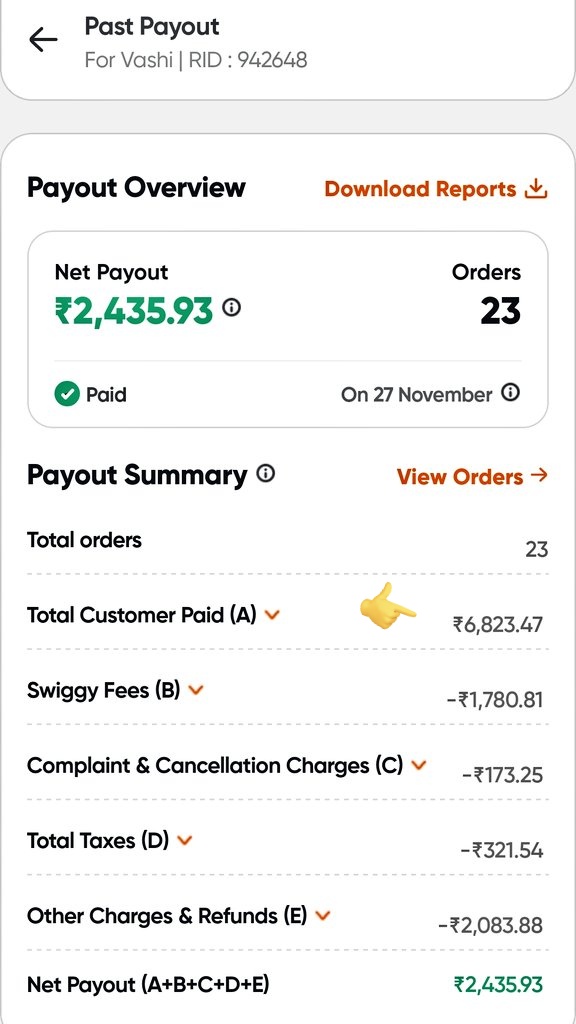 shekhargavali_'s tweet photo. This is the second time @Swiggy has shown ₹0 payout for my restaurant despite all the hard work! How can small businesses survive when such exploitation happens repeatedly?

This time, I’ve had enough. I’m REMOVING my restaurant from Swiggy. Where is transparency and fairness? https://t.co/0DvgqbB7sX