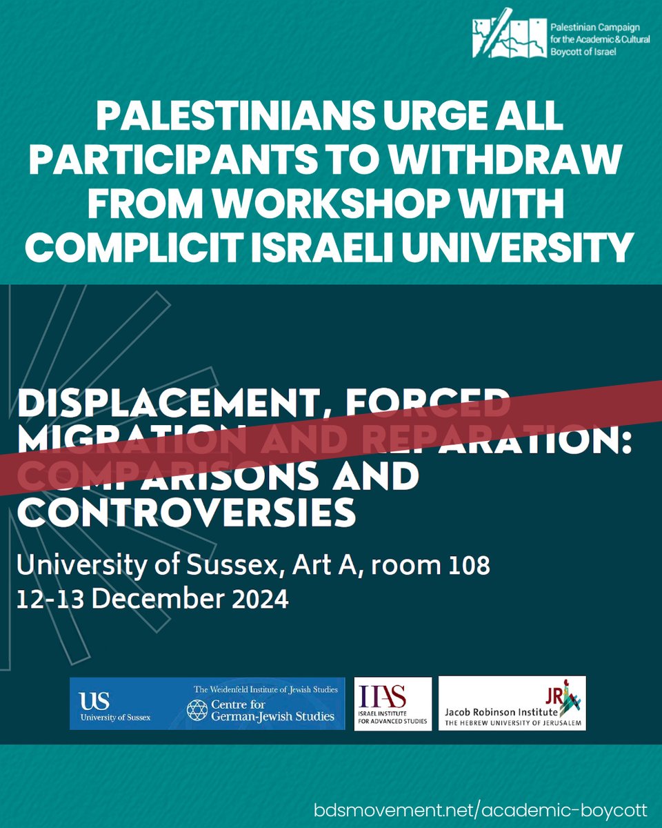 PACBI - BDS movement tweet media