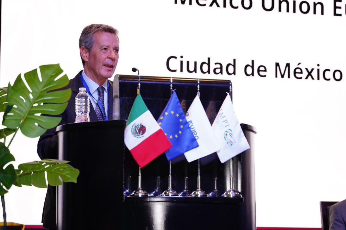 UEenMexico's tweet photo. La UE y el @IMPI_Mexico cierran con broche de oro el programa 🇪🇺 @IPKey_EU en México 🇲🇽 con el "Seminario sobre Denominaciones de Origen e Indicaciones Geográficas México-UE", en el que dialogamos sobre su importancia para el desarrollo sostenible social, económico y ambiental. https://t.co/lahWhNvzCX